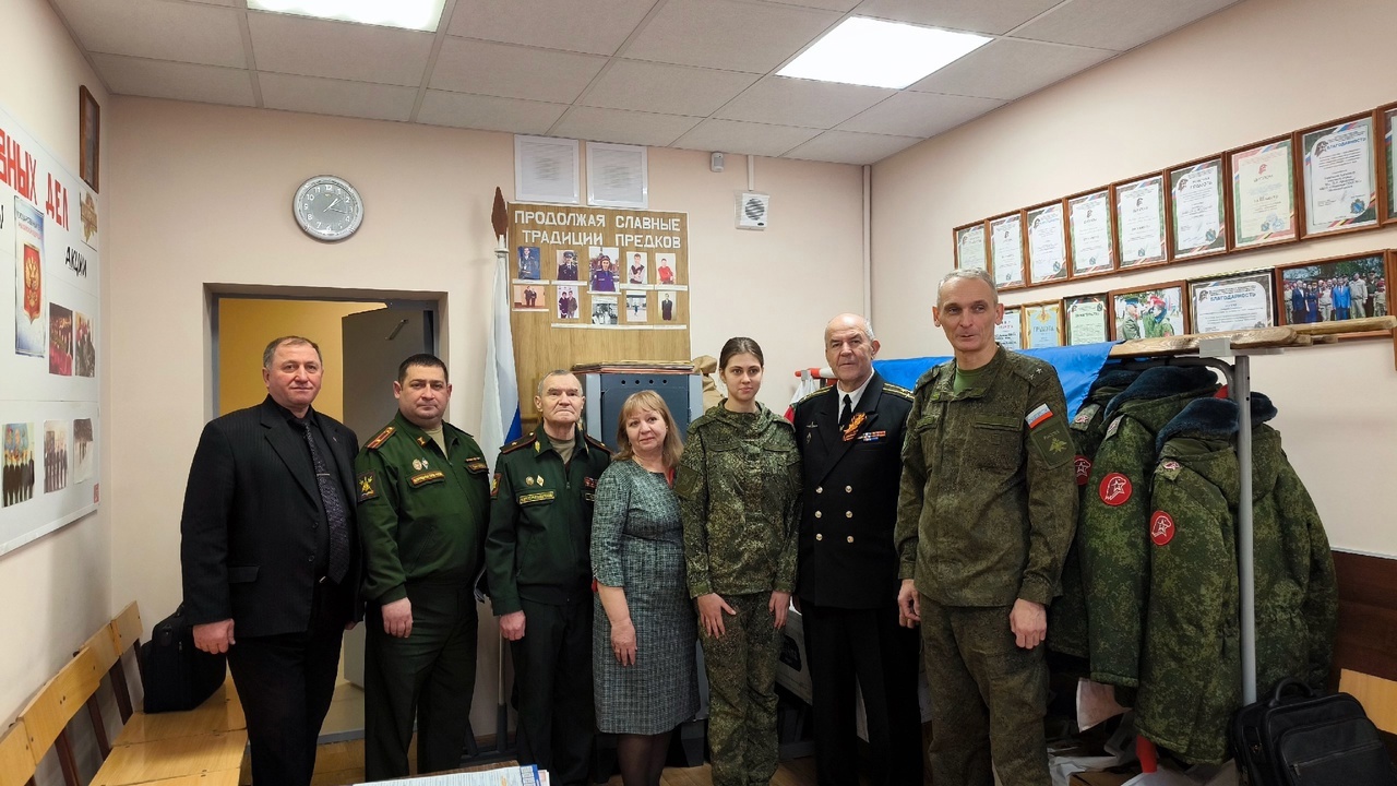 Встреча с сотрудниками областного военкомата..